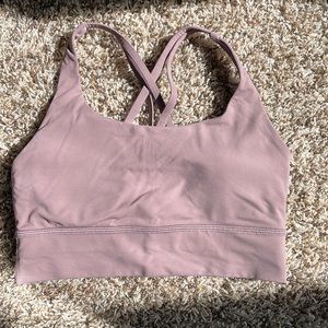 Lululemon long line energy bra with pads sz8